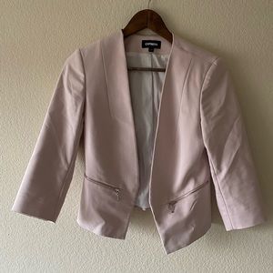 Light pink express blazer